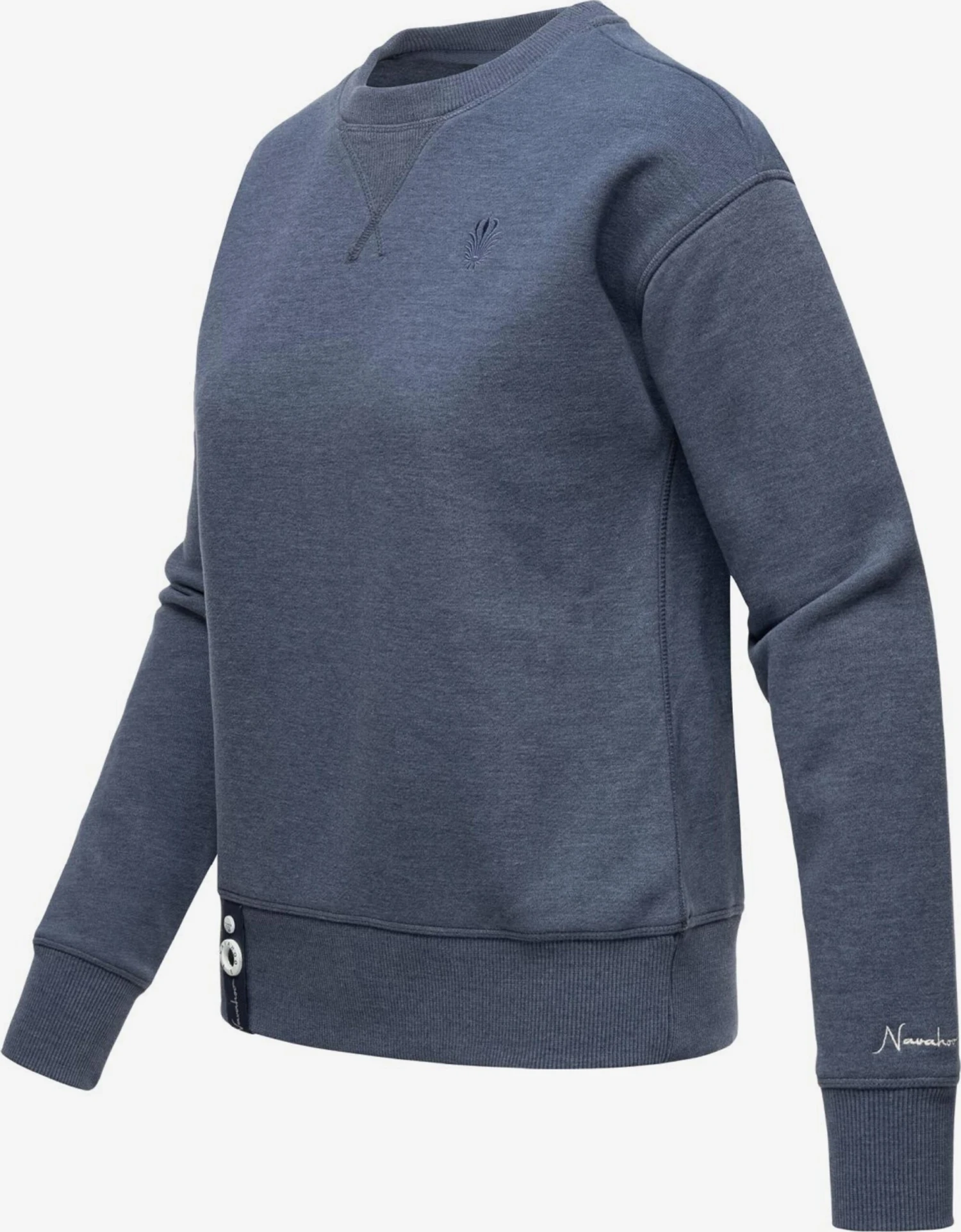 Navahoo Sweats Sweat-shirt Femme Bleu-gris 2 Navahoo Sweats Sweat-shirt Femme Bleu-gris – Image 2