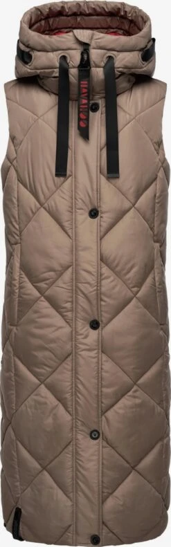 Navahoo Vestes Sans Manches Gilet Schnuckel Femme Noisette