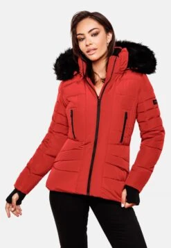 Navahoo Vestes Dhiver Veste D’hiver Adele Femme Rouge -About You 02526e2dae4204ca4224cd932cca5b23