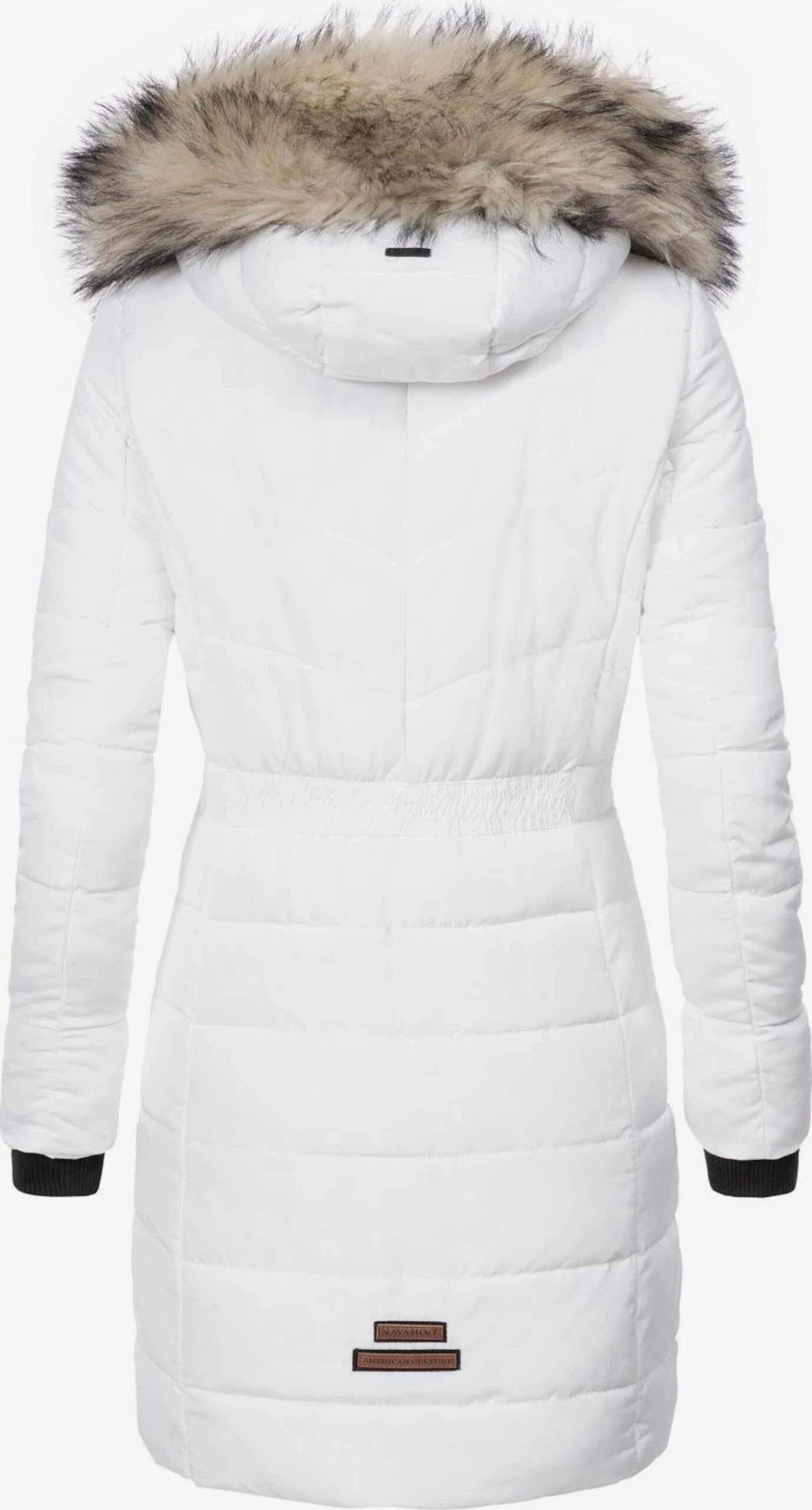 Navahoo Manteaux Dhiver Manteau D’hiver Paula Femme Blanc 3 Navahoo Manteaux Dhiver Manteau D’hiver Paula Femme Blanc – Image 3
