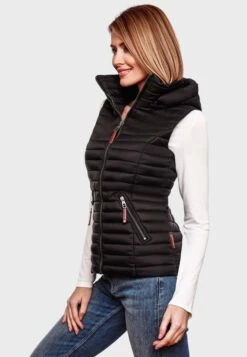 Navahoo Vestes Sans Manches Gilet Shadaa Femme Noir -About You 0289586a6860f07a359bf9a964e01c38