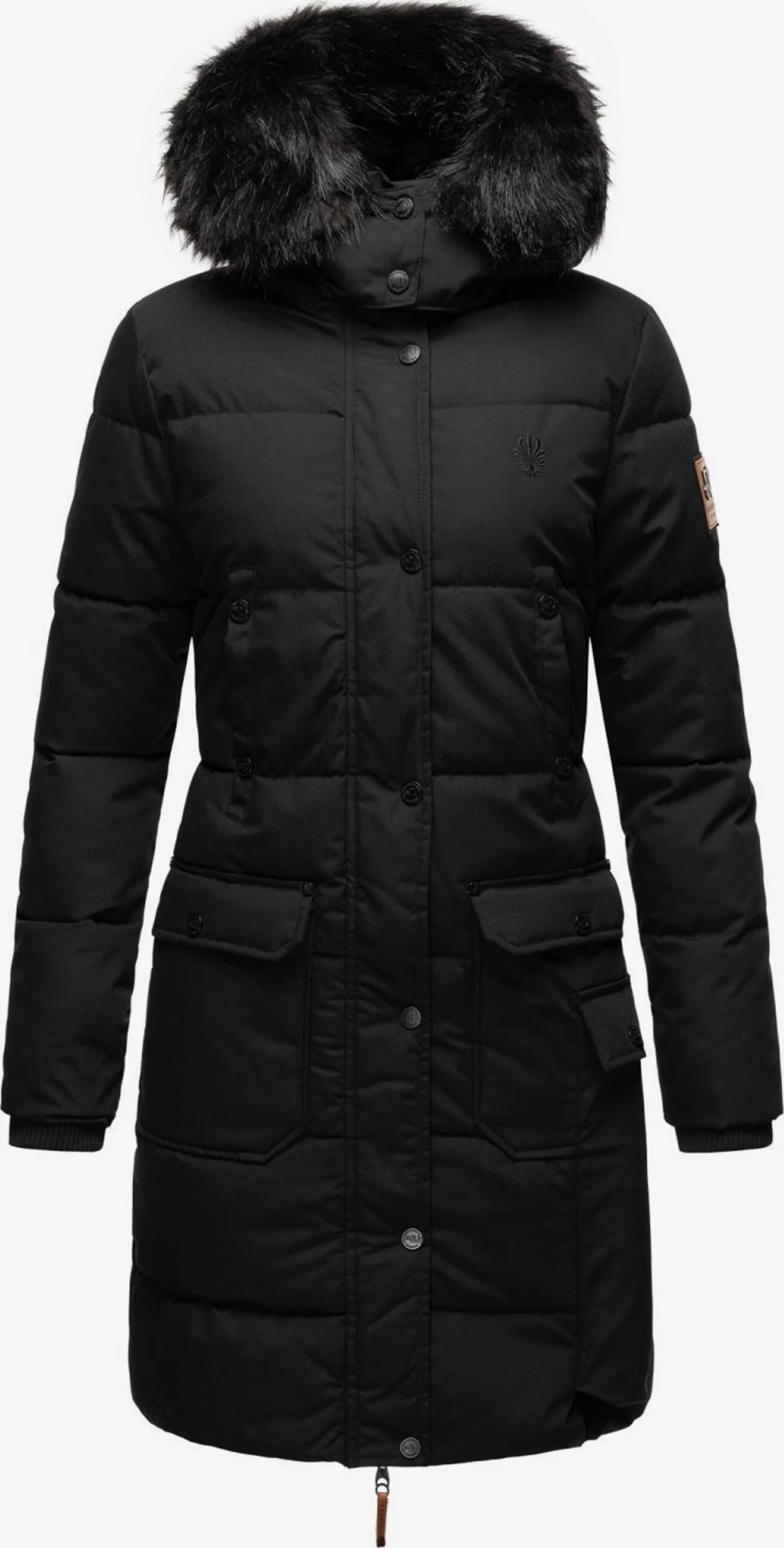 Navahoo Manteaux Dhiver Manteau D’hiver Cosimaa Femme Noir 5 Navahoo Manteaux Dhiver Manteau D’hiver Cosimaa Femme Noir – Image 5