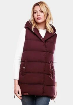 Navahoo Vestes Sans Manches Gilet Madilynaa Femme Bordeaux 11 Navahoo Vestes Sans Manches Gilet Madilynaa Femme Bordeaux -About You 032343f5e8b9ab9c480a7e4a27e0b3bd
