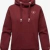 Navahoo Sweats à Capuche Sweat-shirt Goldfee Femme Bordeaux