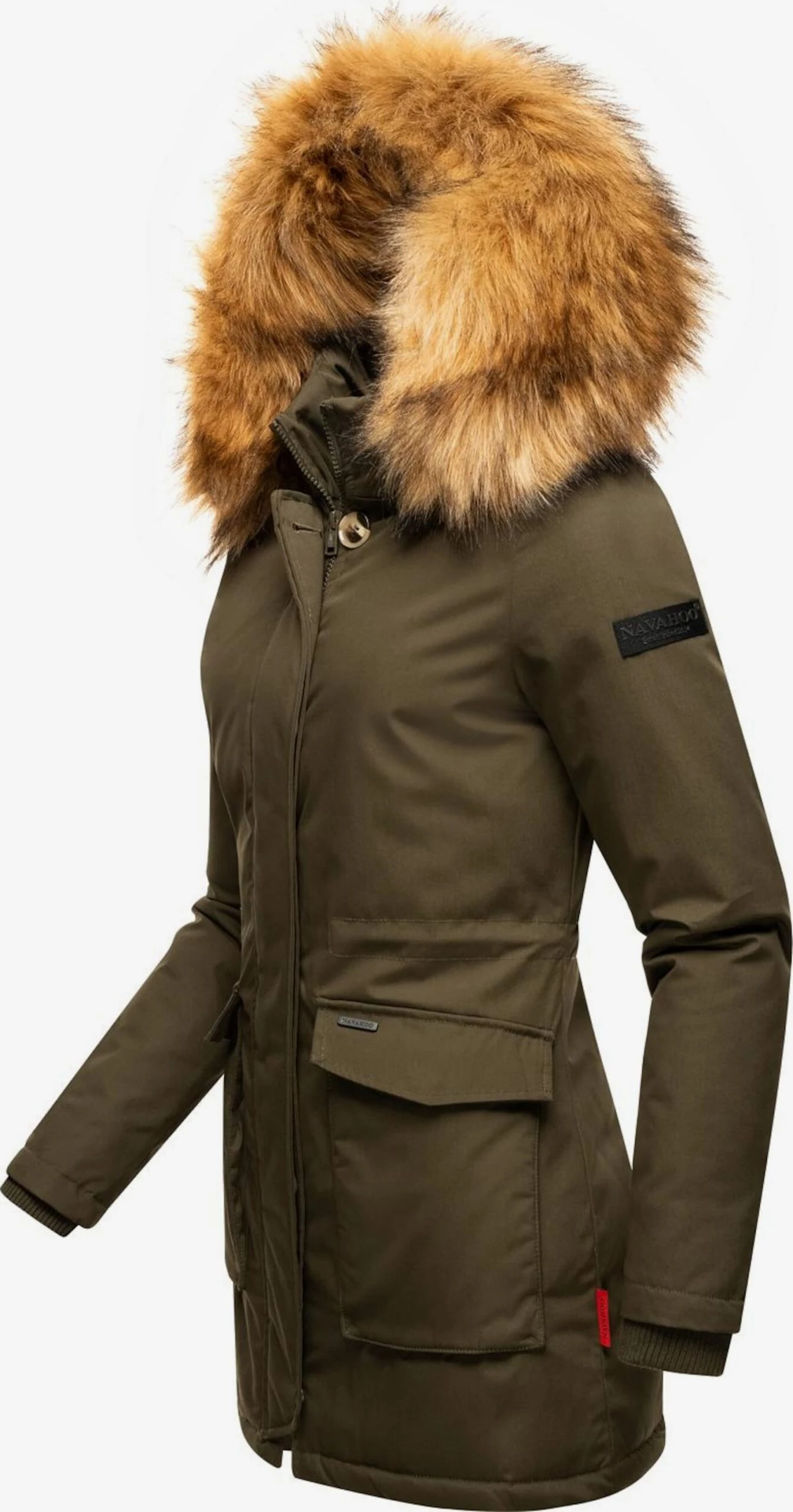 Navahoo Manteaux Dhiver Manteau D’hiver Schneeengel Femme Marron 2 Navahoo Manteaux Dhiver Manteau D’hiver Schneeengel Femme Marron – Image 2