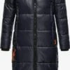 Navahoo Manteaux Dhiver Manteau D’hiver Schmuseengel Femme Bleu Marine