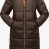 Navahoo Manteaux Dhiver Manteau D’hiver Femme Moka