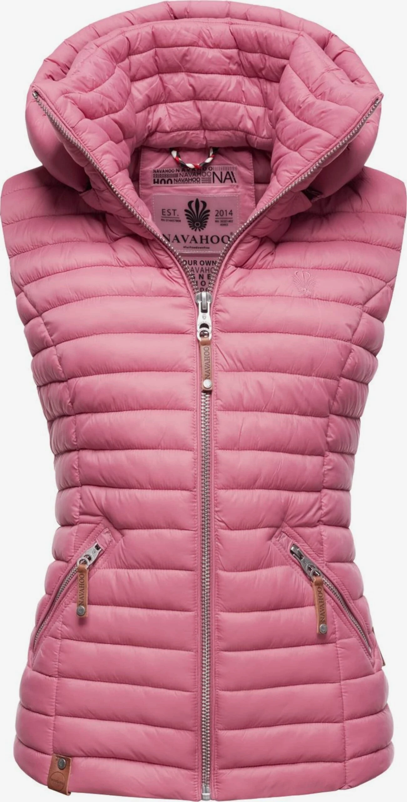 Navahoo Vestes Sans Manches Gilet Shadaa Femme Rose Ancienne 1 Navahoo Vestes Sans Manches Gilet Shadaa Femme Rose Ancienne
