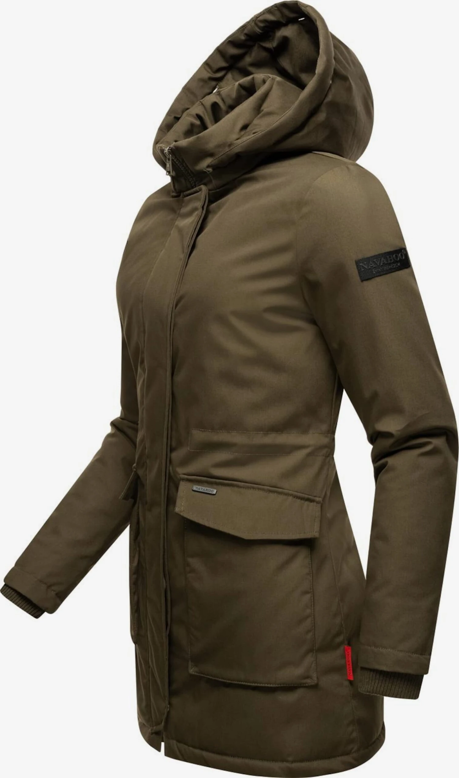 Navahoo Manteaux Dhiver Manteau D’hiver Schneeengel Femme Marron 4 Navahoo Manteaux Dhiver Manteau D’hiver Schneeengel Femme Marron – Image 4