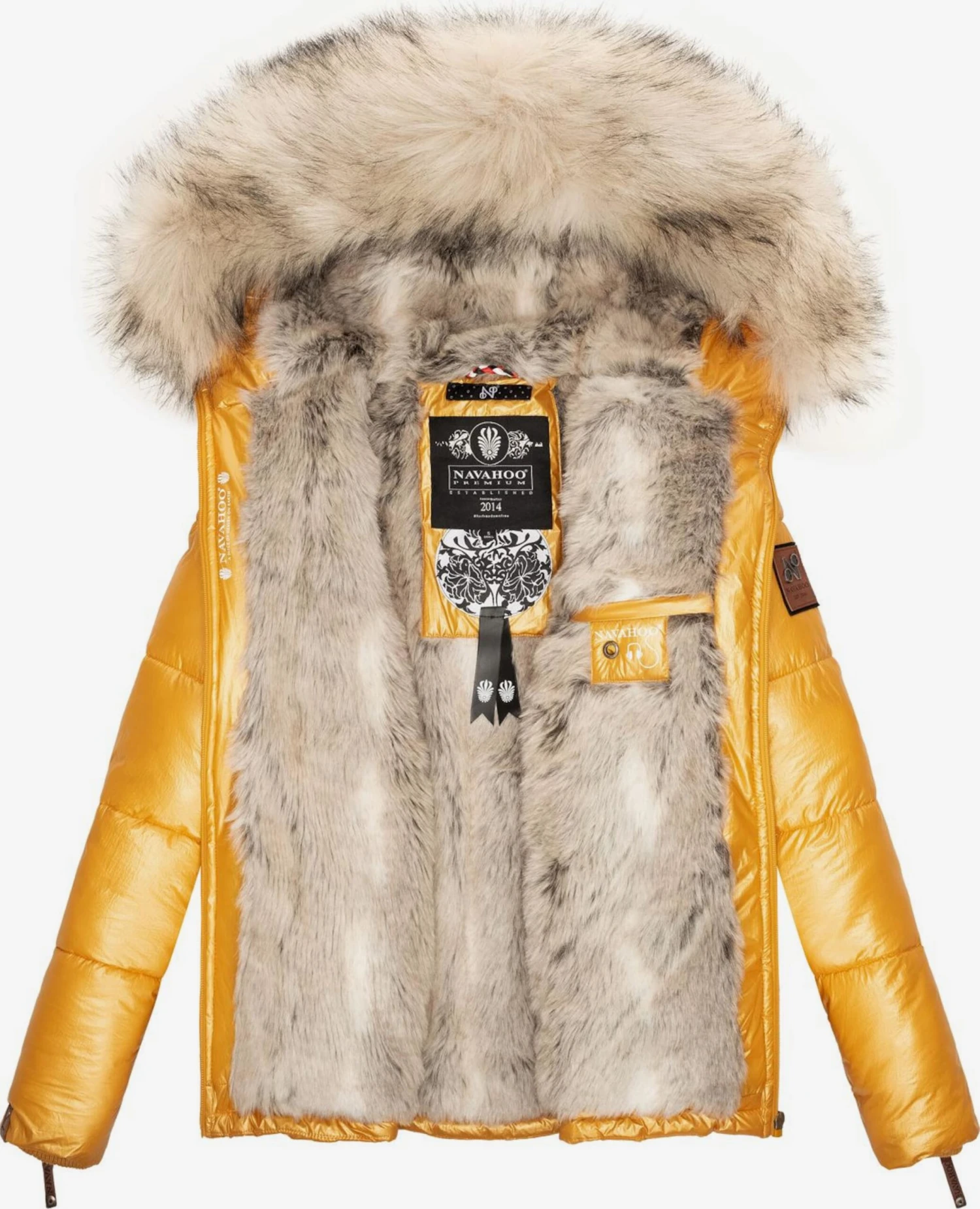 Navahoo Vestes Dhiver Veste D’hiver Tikunaa Femme Jaune 5 Navahoo Vestes Dhiver Veste D’hiver Tikunaa Femme Jaune – Image 5