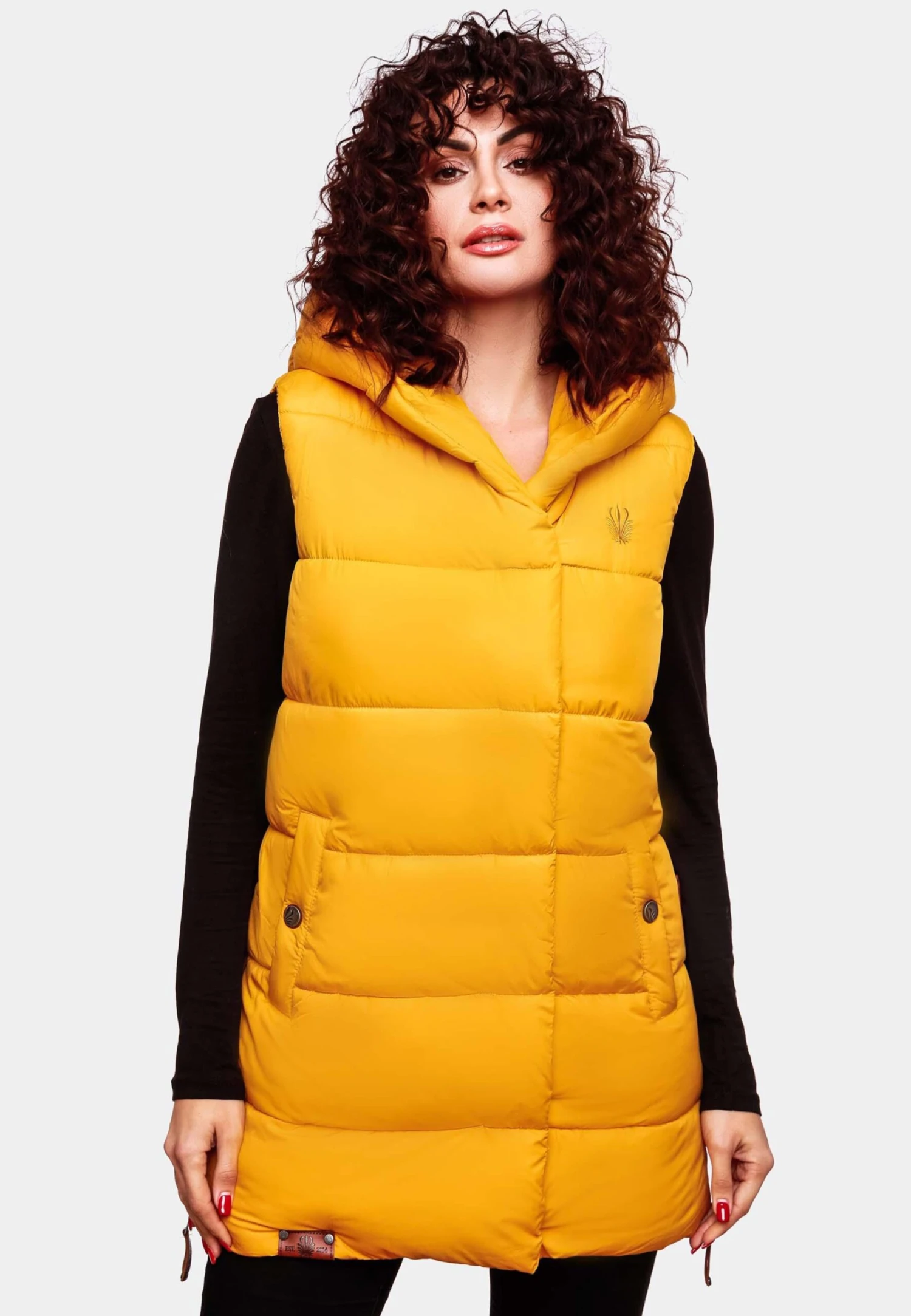 Navahoo Vestes Sans Manches Gilet Madilynaa Femme Jaune Dor 5 Navahoo Vestes Sans Manches Gilet Madilynaa Femme Jaune Dor – Image 5