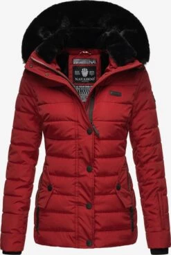 Navahoo Vestes Dhiver Veste D’hiver Milianaa Femme Rouge