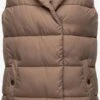 Navahoo Vestes Sans Manches Gilet Madilynaa Femme Taupe