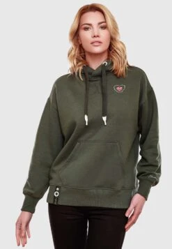 Navahoo Sweats à Capuche Sweat-shirt Goldfee Femme Olive -About You 1cbc1006392d5a105ffbe94589297a95