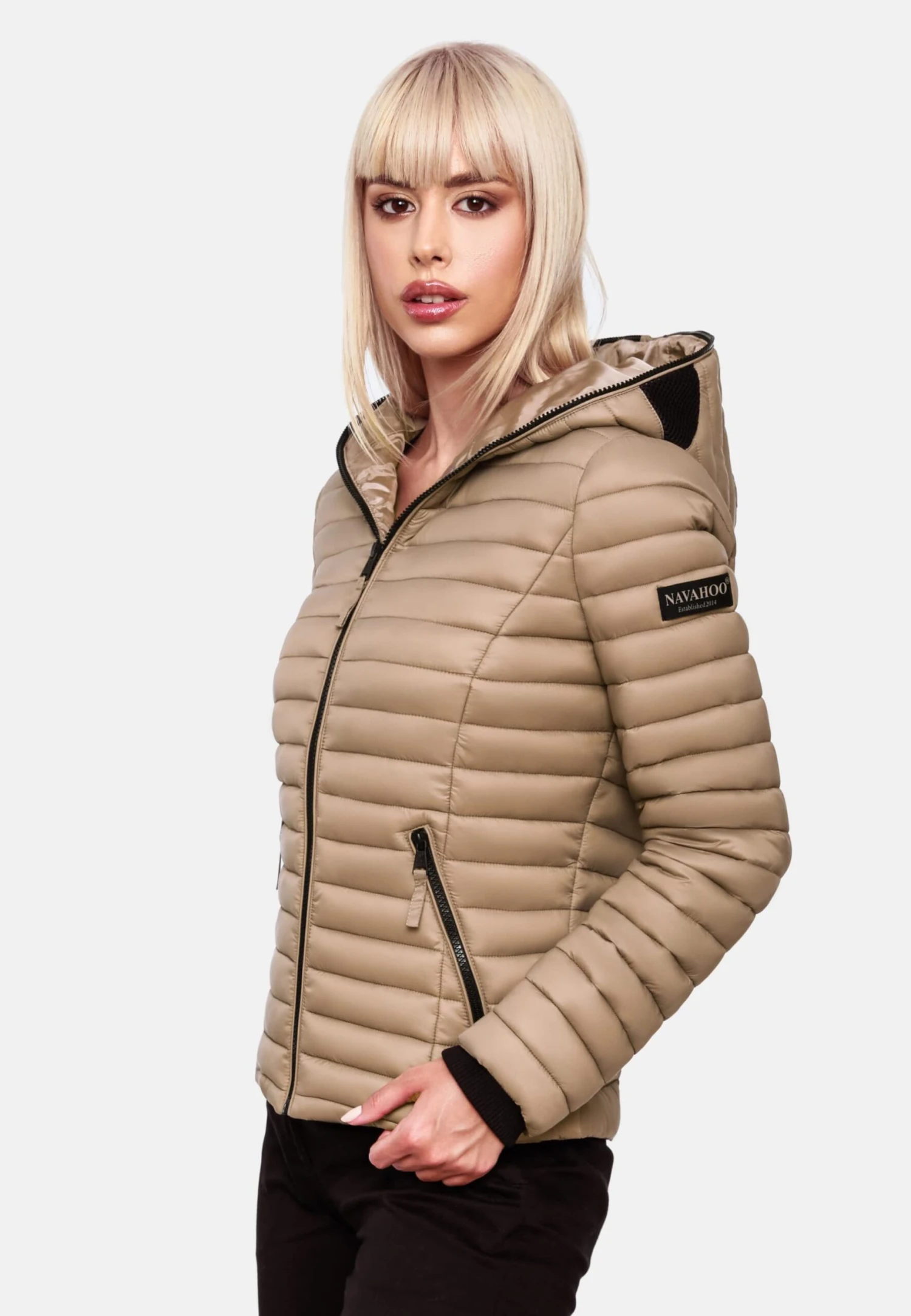 Navahoo Vestes De Mi-saison Veste Mi-saison Kimuk Femme Marron 5 Navahoo Vestes De Mi-saison Veste Mi-saison Kimuk Femme Marron – Image 5