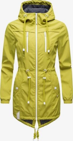 Navahoo Manteaux De Pluie Manteau Fonctionnel Mein Nachtsternchen Femme Vert Clair -About You 20582f3db20ac611be853f309575239f