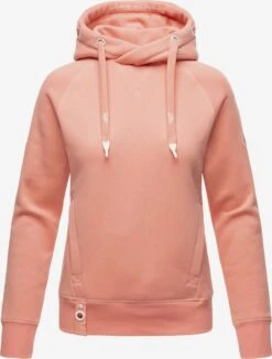 Navahoo Sweats à Capuche Sweat-shirt Liebesmäuschen Femme Abricot