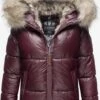 Navahoo Vestes Dhiver Veste D’hiver Tikunaa Femme Lie De Vin