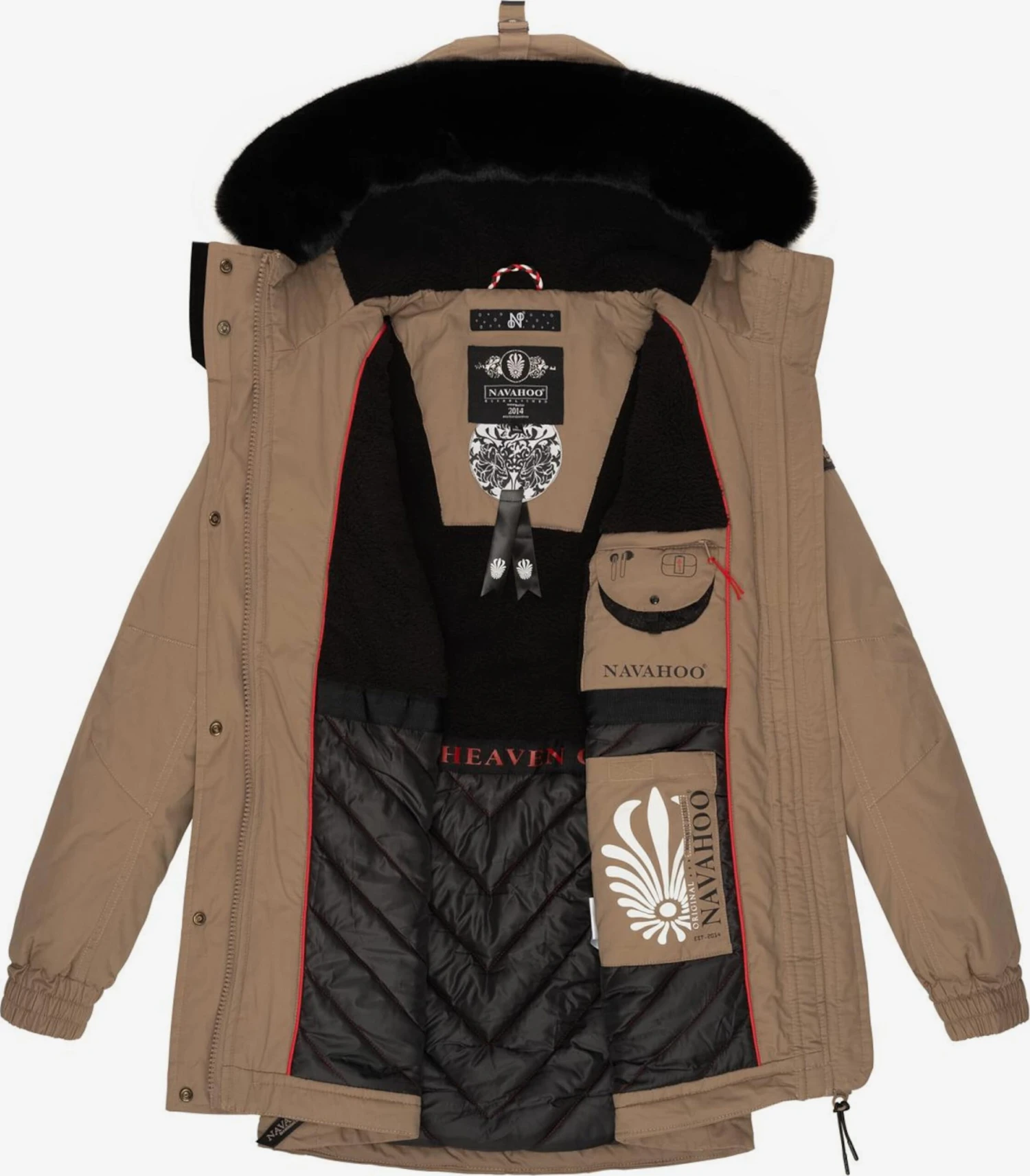 Navahoo Parkas Parka D’hiver Femme Noisette 6 Navahoo Parkas Parka D’hiver Femme Noisette – Image 6