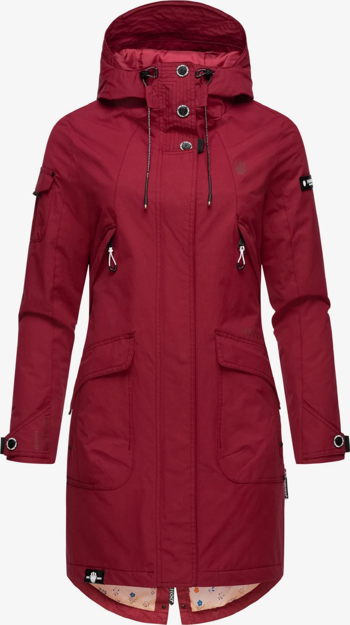 Navahoo Vestes Dextérieur Veste Fonctionnelle Pfefferschote Femme Rouge Foncé 4 Navahoo Vestes Dextérieur Veste Fonctionnelle Pfefferschote Femme Rouge Foncé – Image 4