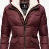 Navahoo Vestes Dhiver Veste D’hiver Megan Femme Rouge Foncé