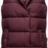 Navahoo Vestes Sans Manches Gilet Madilynaa Femme Bordeaux