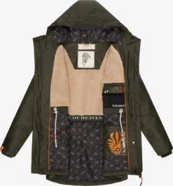 Navahoo Manteaux De Pluie Manteau Mi-saison Rainy Forest Femme Olive -About You 2fa0ffed5dd8d0cfc1ff4aabb69f4cef