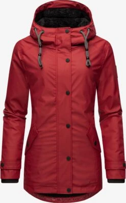 Navahoo Vestes Dhiver Veste D’hiver Lindraa Femme Rouge Foncé -About You 307828581ef6a95397da1ca31f6af7d9