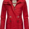 Navahoo Parkas Parka Mi-saison Neophee Femme Rouge