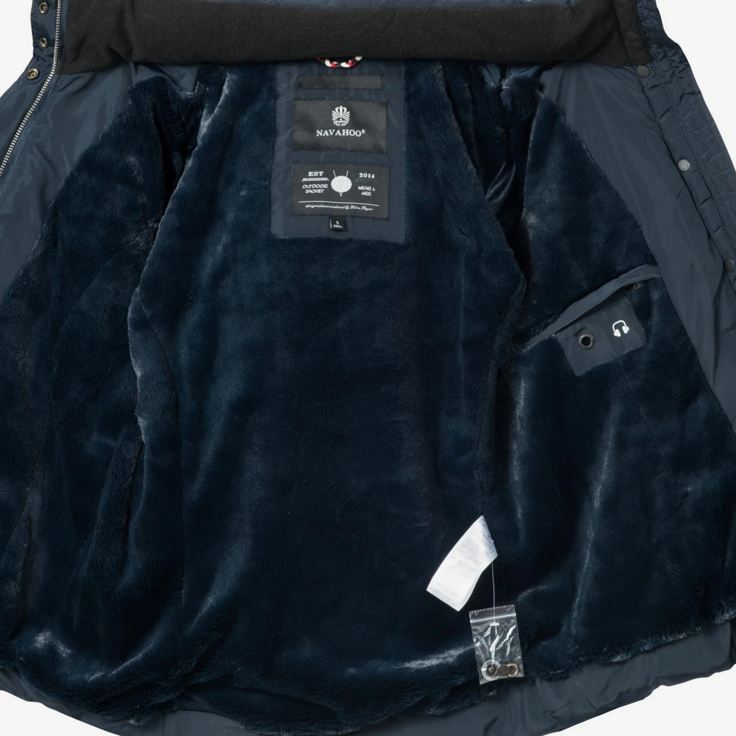 Navahoo Vestes Dhiver Veste D’hiver Miamor Femme Bleu Nuit 8 Navahoo Vestes Dhiver Veste D’hiver Miamor Femme Bleu Nuit – Image 8