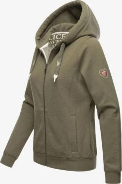 Navahoo Sweats Zippés Veste De Survêtement Engelshaar Femme Olive 6 Navahoo Sweats Zippés Veste De Survêtement Engelshaar Femme Olive -About You 31b26cf4eb214c1aa5d6f80cc95c2217