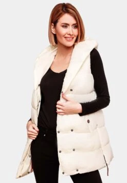 Navahoo Vestes Sans Manches Gilet Madilynaa Femme Blanc Cassé 14 Navahoo Vestes Sans Manches Gilet Madilynaa Femme Blanc Cassé -About You 31e33643bbdb3ec072d356da1893958d