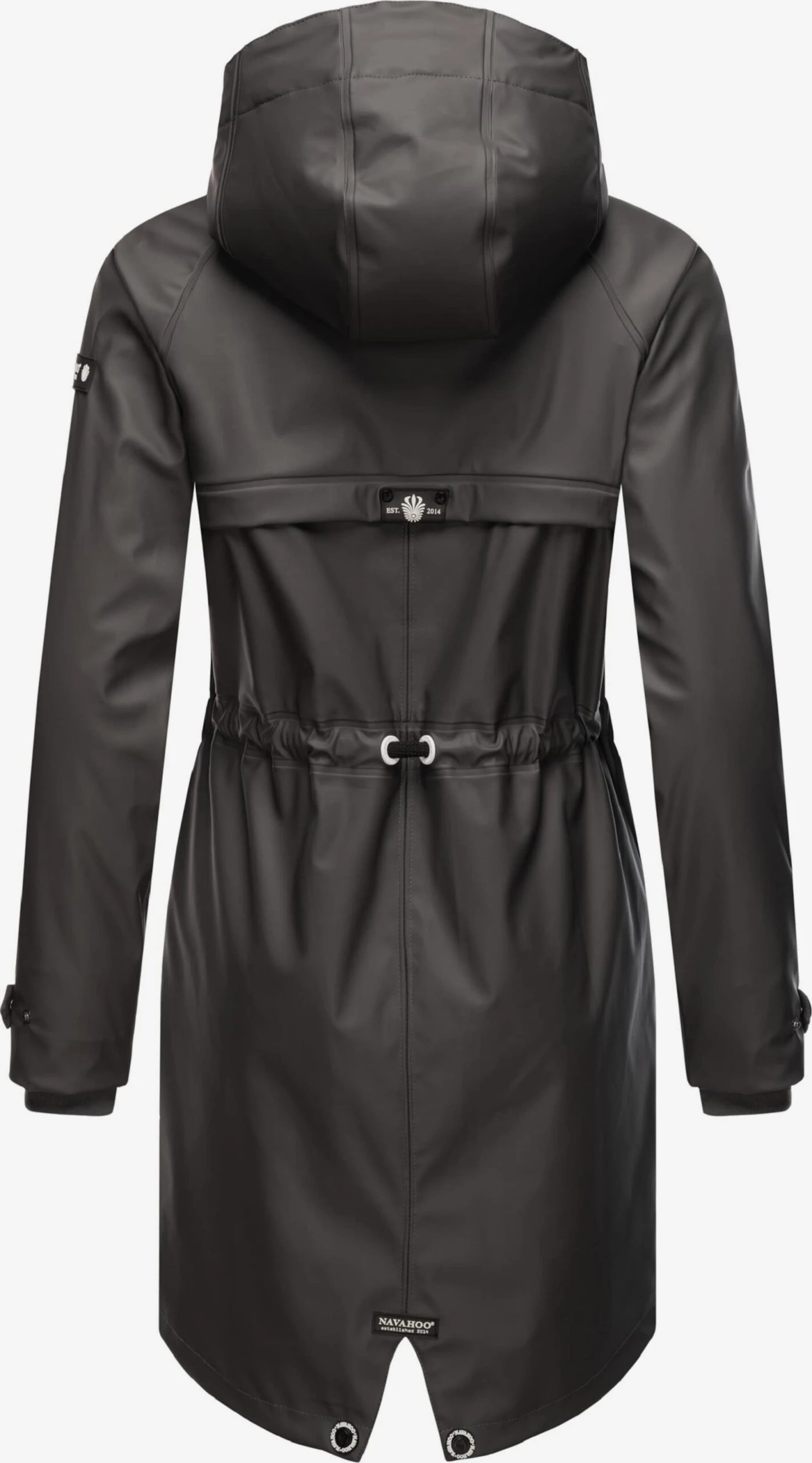 Navahoo Manteaux De Pluie Manteau Fonctionnel Rainy Flower Femme Anthracite 3 Navahoo Manteaux De Pluie Manteau Fonctionnel Rainy Flower Femme Anthracite – Image 3