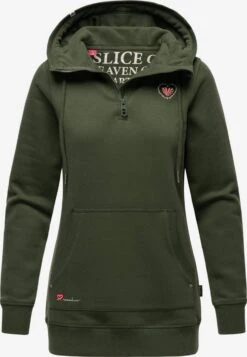 Navahoo Sweats à Capuche Sweat-shirt Zauberelfe Femme Olive -About You 355c7a6b46b2e3da766d200d08ad43cc