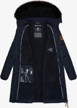 Navahoo Manteaux Dhiver Manteau D’hiver Cosimaa Femme Bleu Marine -About You 3addba361f2aa1a661bf5af0c66bcfd1