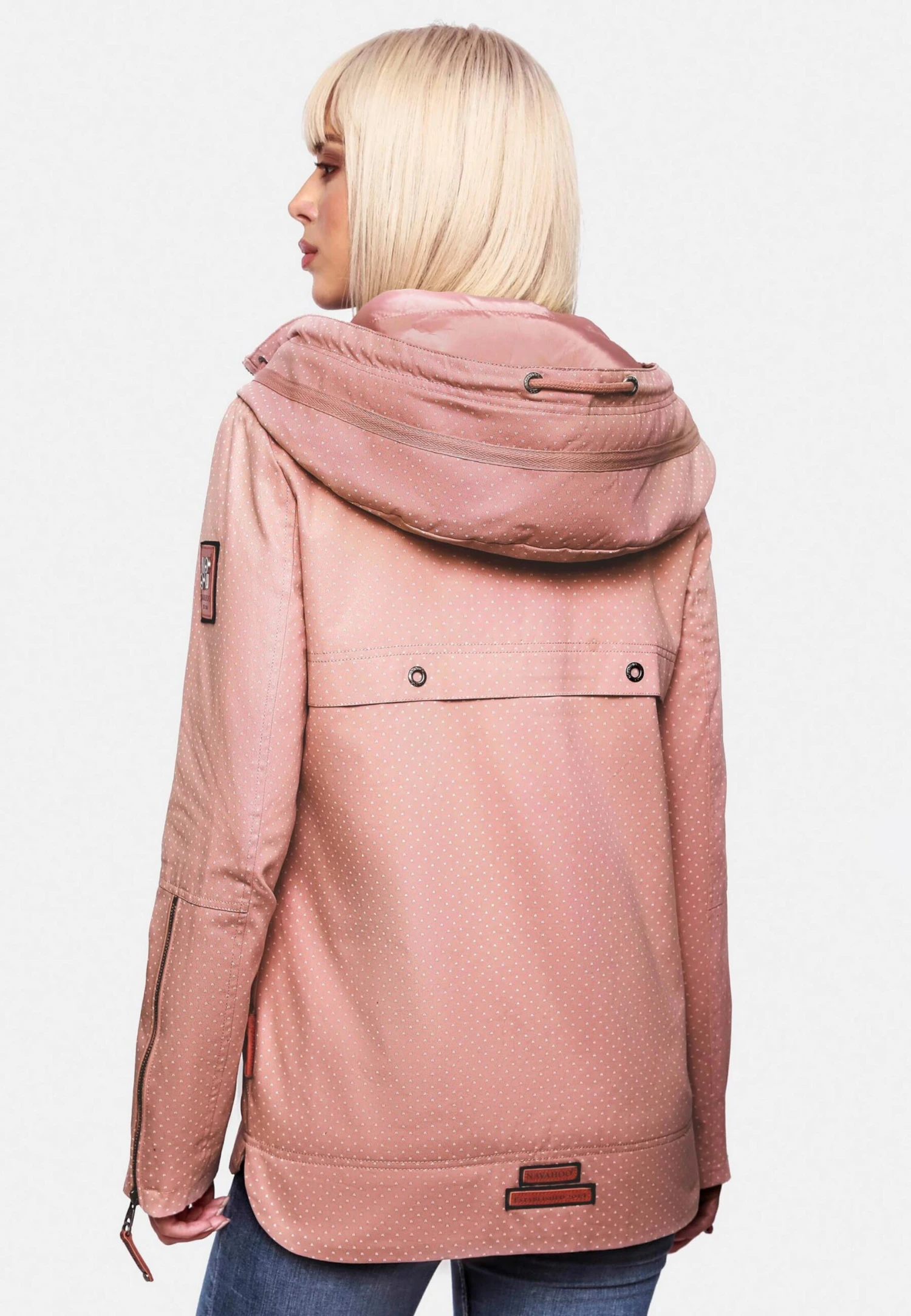 Navahoo Vestes De Mi-saison Veste Mi-saison Wekoo Femme Rose Ancienne / Rose Pastel 7 Navahoo Vestes De Mi-saison Veste Mi-saison Wekoo Femme Rose Ancienne / Rose Pastel – Image 7
