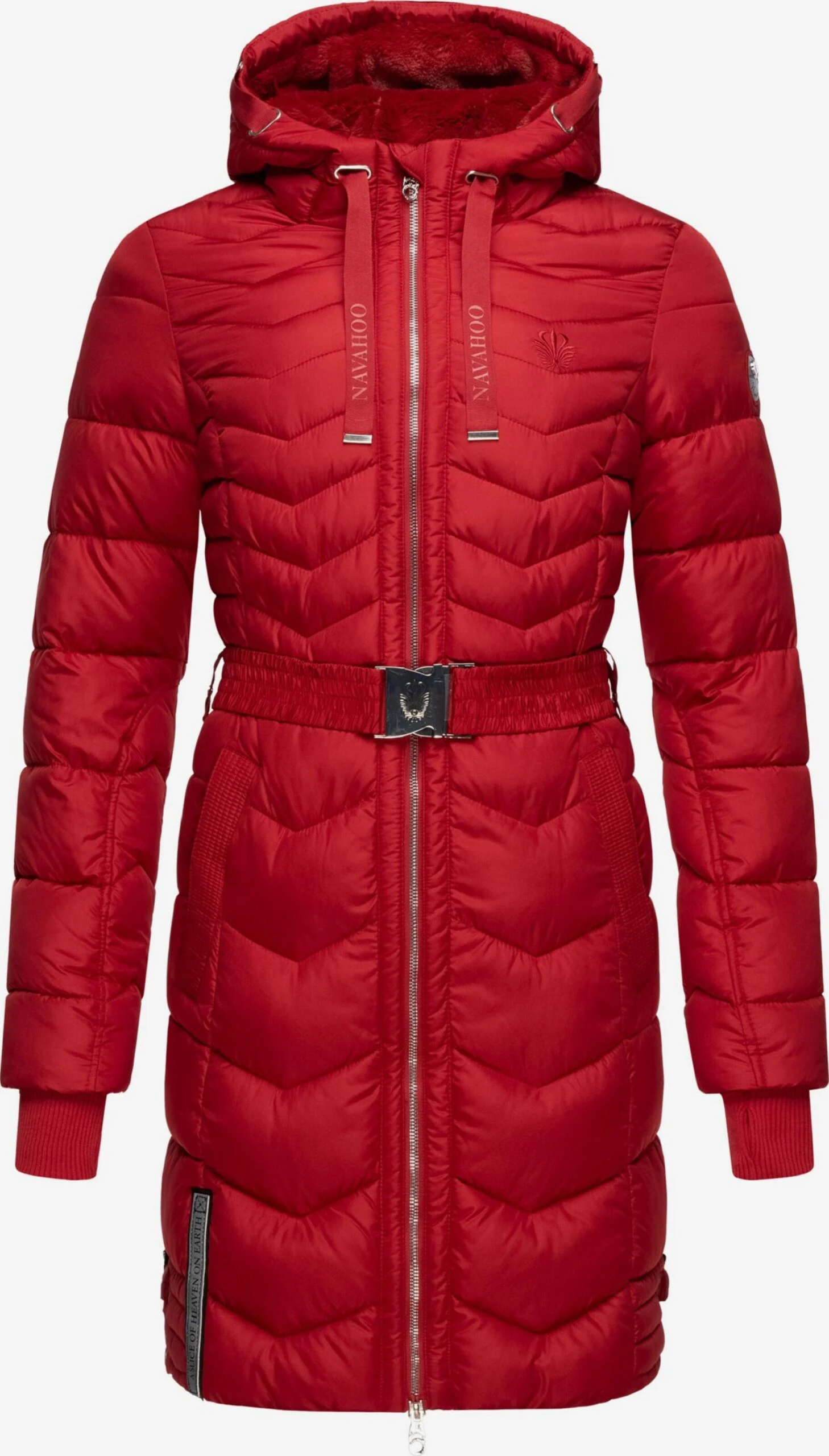 Navahoo Manteaux Dhiver Manteau D’hiver Alpenveilchen Femme Rouge 1 Navahoo Manteaux Dhiver Manteau D’hiver Alpenveilchen Femme Rouge