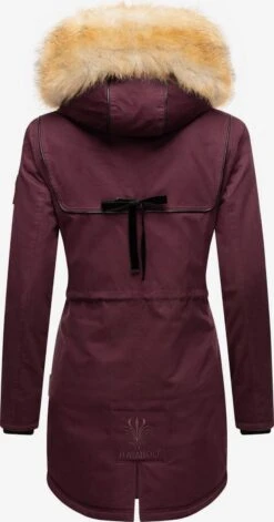 Navahoo Parkas Parka D’hiver Bombii Femme Bordeaux -About You 420101077d3f083b90d0fe2376c93239
