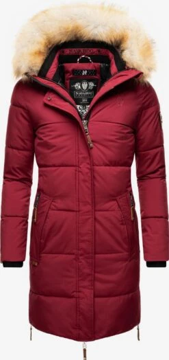Navahoo Manteaux Dhiver Manteau D’hiver Halina Femme Bordeaux