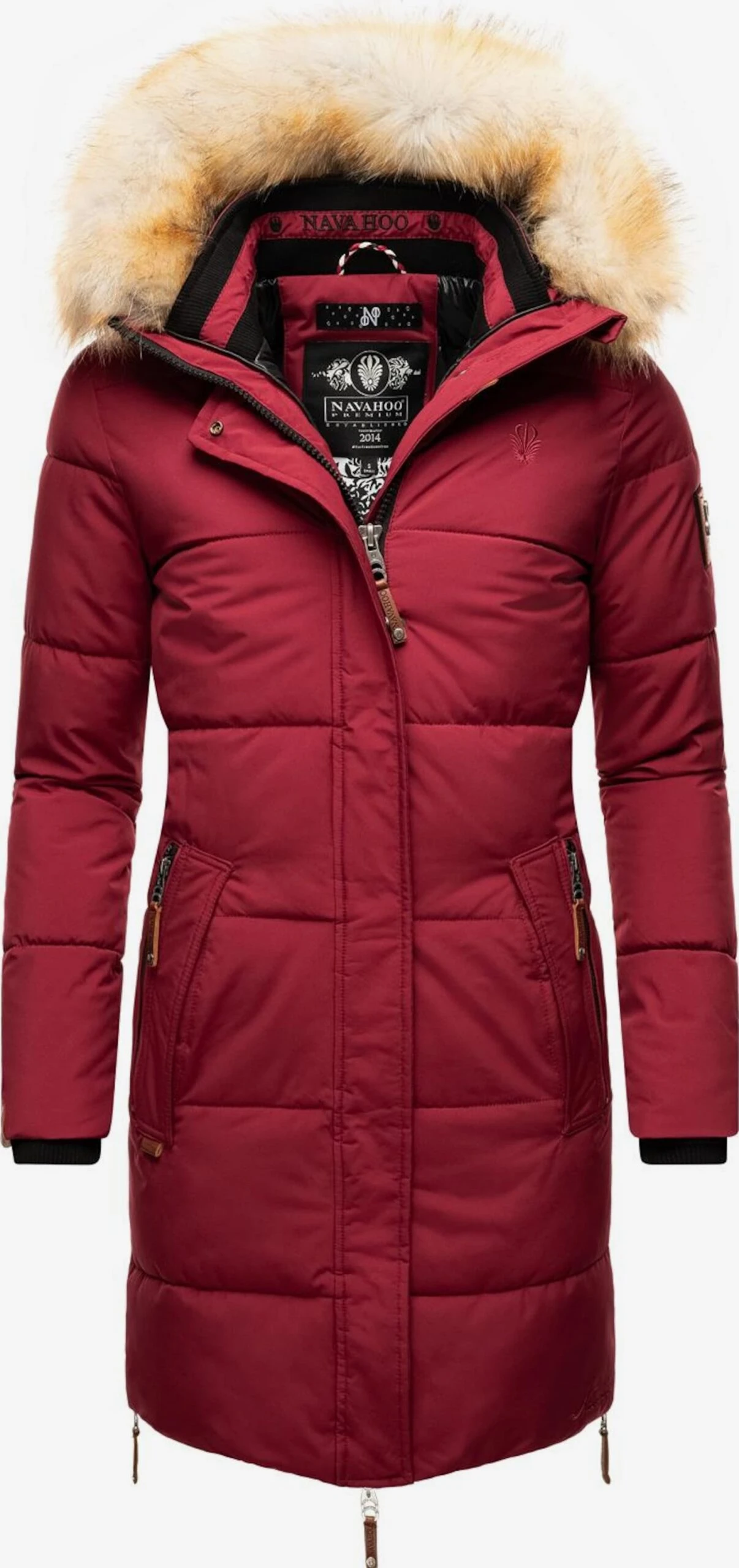 Navahoo Manteaux Dhiver Manteau D’hiver Halina Femme Bordeaux 1 Navahoo Manteaux Dhiver Manteau D’hiver Halina Femme Bordeaux