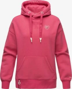 Navahoo Sweats à Capuche Sweat-shirt Goldfee Femme Rose