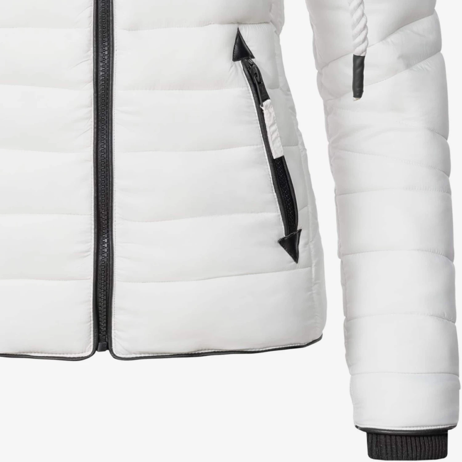 Navahoo Vestes De Mi-saison Veste Mi-saison Lulana Femme Blanc 10 Navahoo Vestes De Mi-saison Veste Mi-saison Lulana Femme Blanc – Image 10