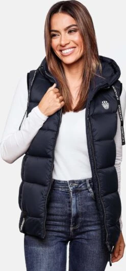 Navahoo Vestes Sans Manches Gilet Kassidy Femme Bleu Marine 21 Navahoo Vestes Sans Manches Gilet Kassidy Femme Bleu Marine -About You 4a10fb6a4875905c31eea5db3585a2ac