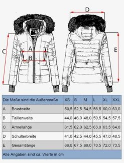 Navahoo Vestes Dhiver Veste D’hiver Adele Femme Blanc -About You 5128e1967c78aa400ab2ba4a86c21a86