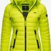 Navahoo Vestes De Mi-saison Veste Mi-saison Lulana Femme Vert Fluo