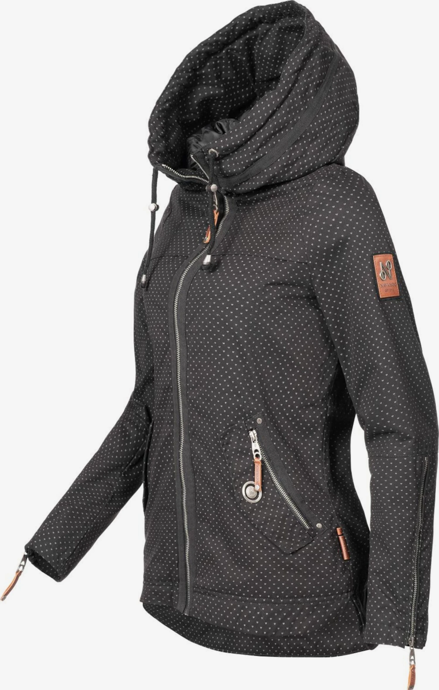 Navahoo Vestes De Mi-saison Veste Mi-saison Wekoo Femme Noir 3 Navahoo Vestes De Mi-saison Veste Mi-saison Wekoo Femme Noir – Image 3