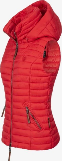 Navahoo Vestes Sans Manches Gilet Shadaa Femme Rouge -About You 56d7e1b4374065e72eb0735979af8a67