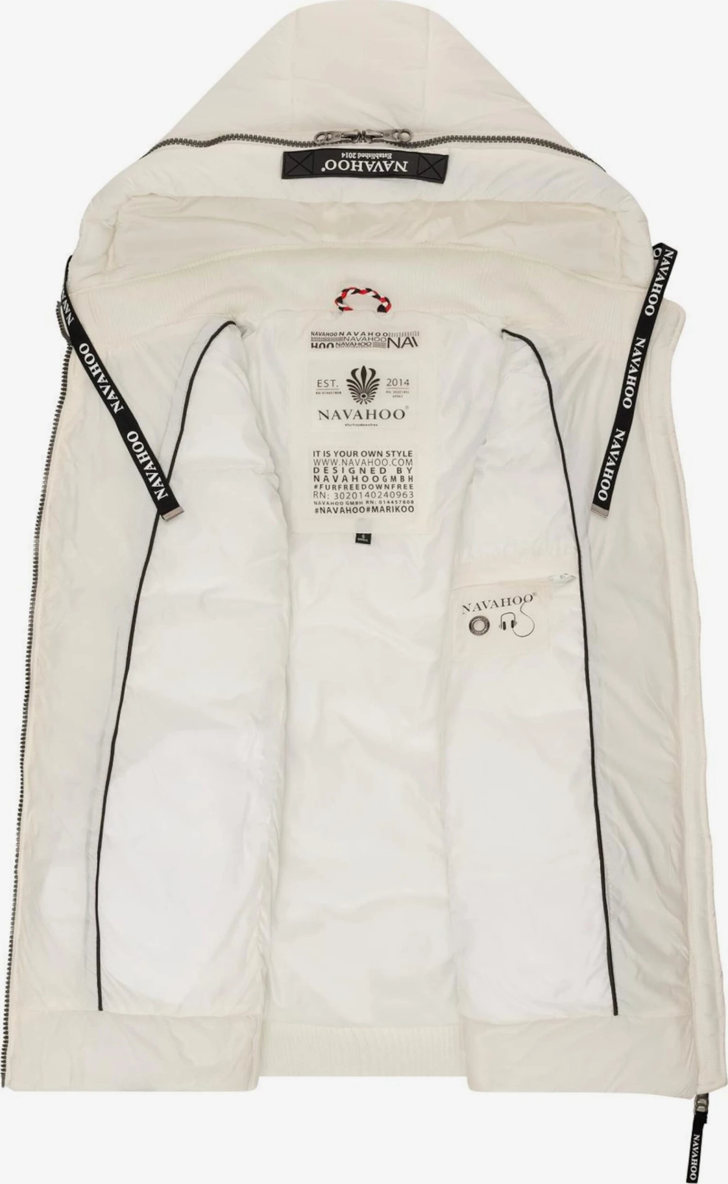 Navahoo Vestes Sans Manches Gilet Kassidy Femme Blanc Cassé 4 Navahoo Vestes Sans Manches Gilet Kassidy Femme Blanc Cassé – Image 4