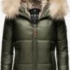 Navahoo Vestes Dhiver Veste D’hiver Tikunaa Femme Olive