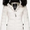 Navahoo Vestes Dhiver Veste D’hiver Miamor Femme Blanc Naturel